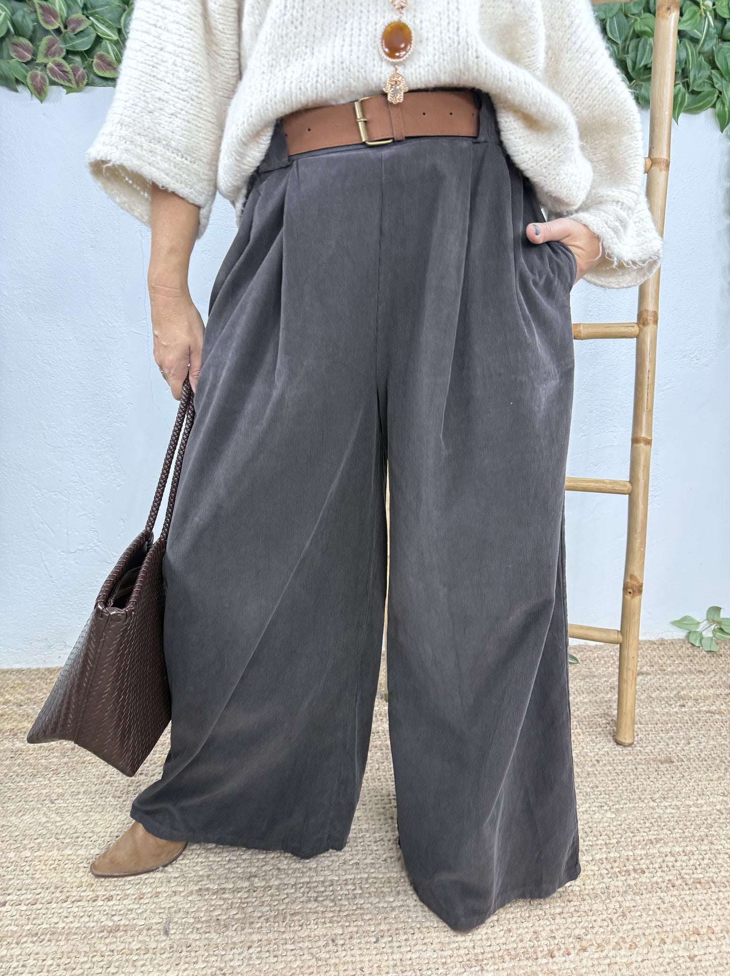 PANTALÓN ANCHO PANA