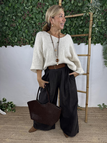 PANTALÓN ANCHO PANA