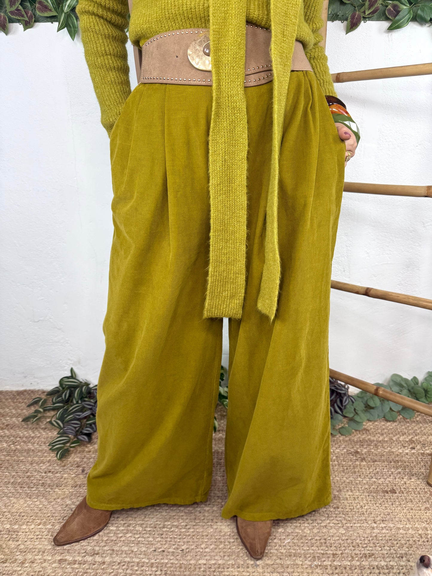 PANTALÓN ANCHO PANA