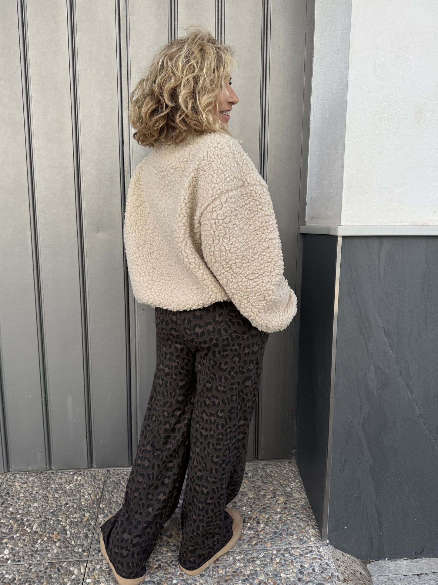 PANTALÓN CHÁNDAL LEOPARDO