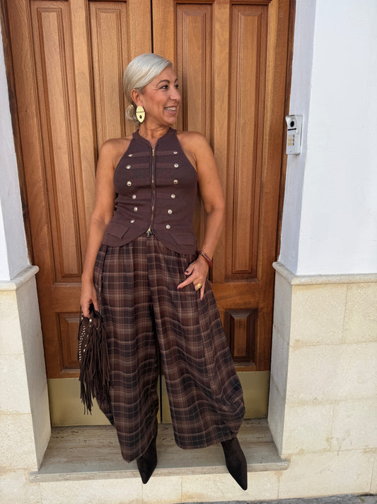 PANTALÓN CUADROS