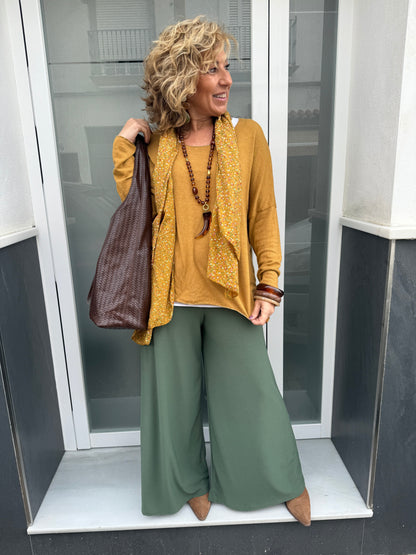 FLUID ELASTIC PANTS