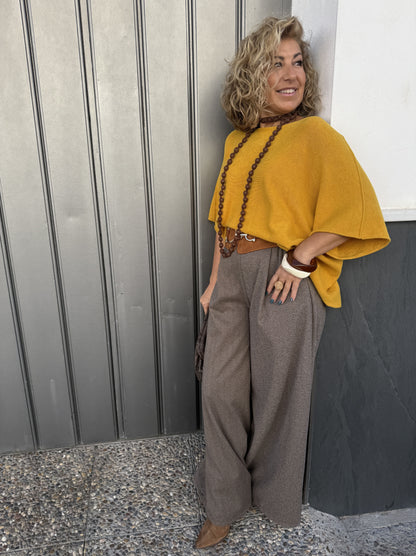 PANTALÓN PALAZZO ESPIGA