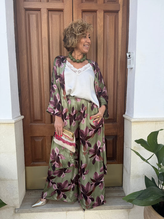 PANTALÓN SATINADO ESTAMPADO