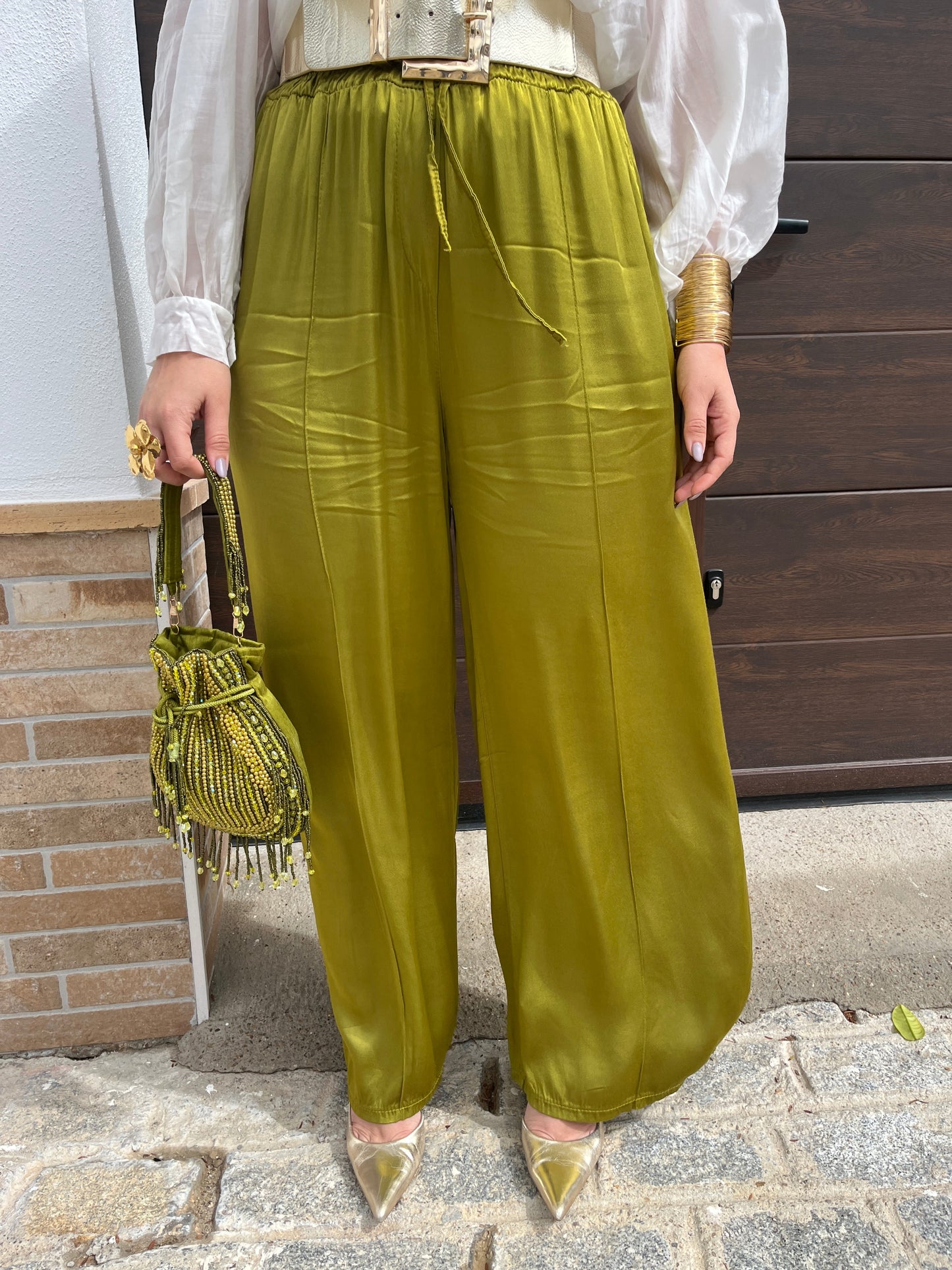 PANTALÓN SATINADO NORA