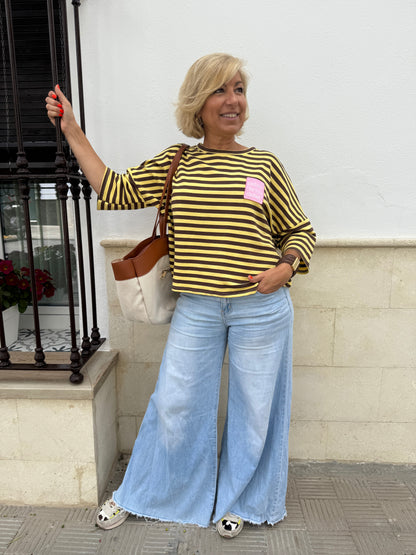 PANTALÓN VAQUERO HIPPIE