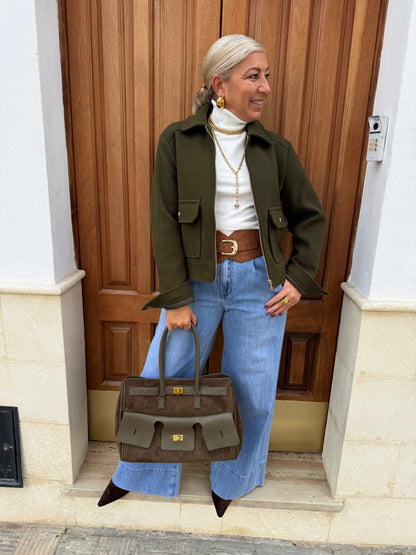 PANTALÓN VAQUERO PINZAS