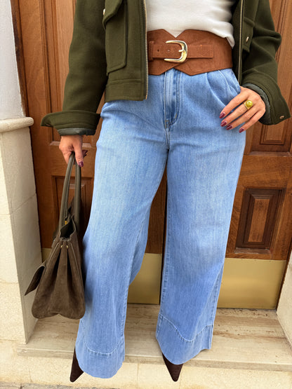PANTALÓN VAQUERO PINZAS