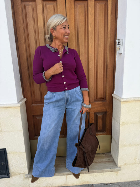 PANTALÓN VAQUERO PINZAS