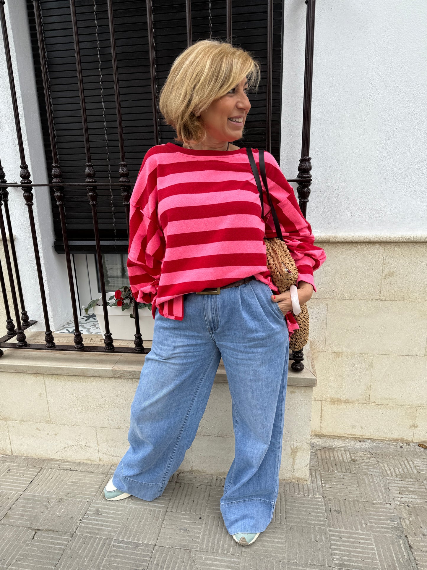 PANTALÓN VAQUERO PINZAS