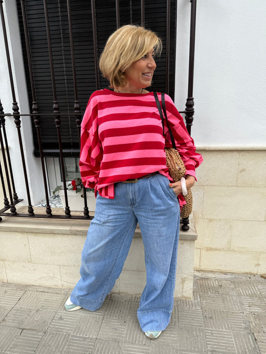 PANTALÓN VAQUERO PINZAS