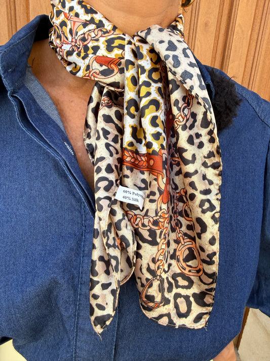 LENÇO DE PESCOÇO ESTAMPADO