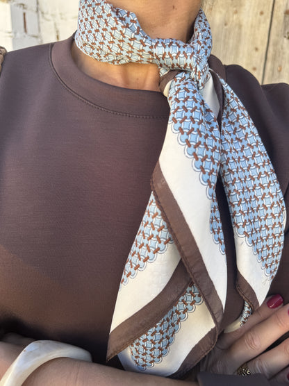 LENÇO DE PESCOÇO ESTAMPADO