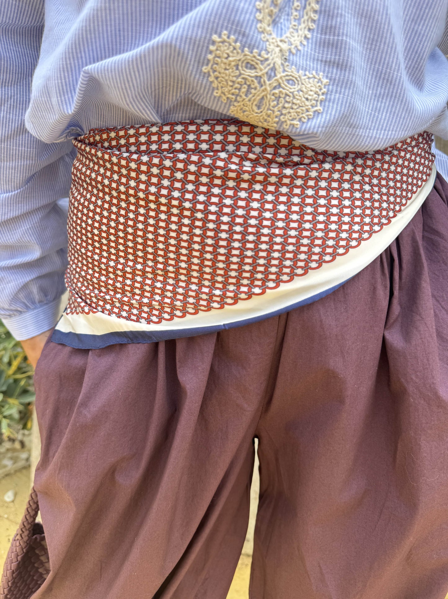 LENÇO DE PESCOÇO ESTAMPADO