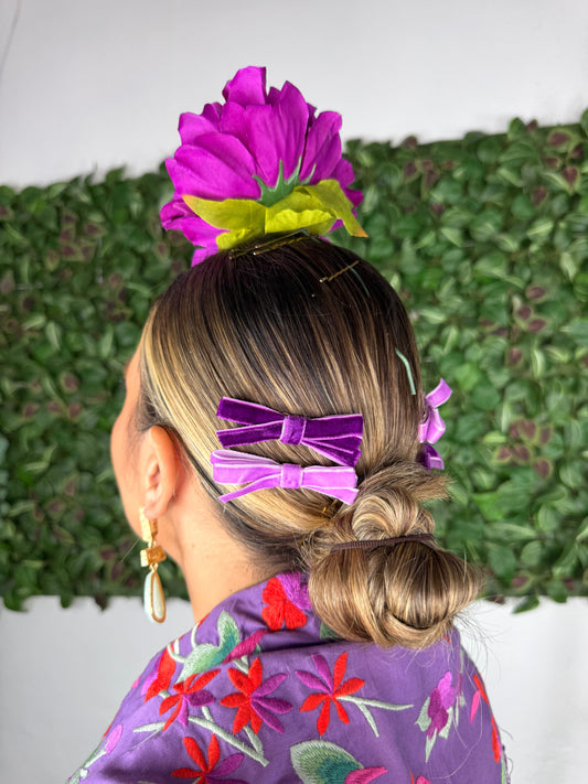 PEINECILLO LAZO TERCIOPELO