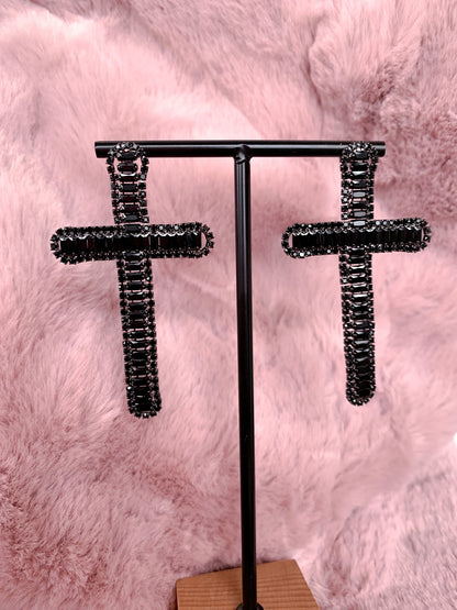 CROSS EARRING