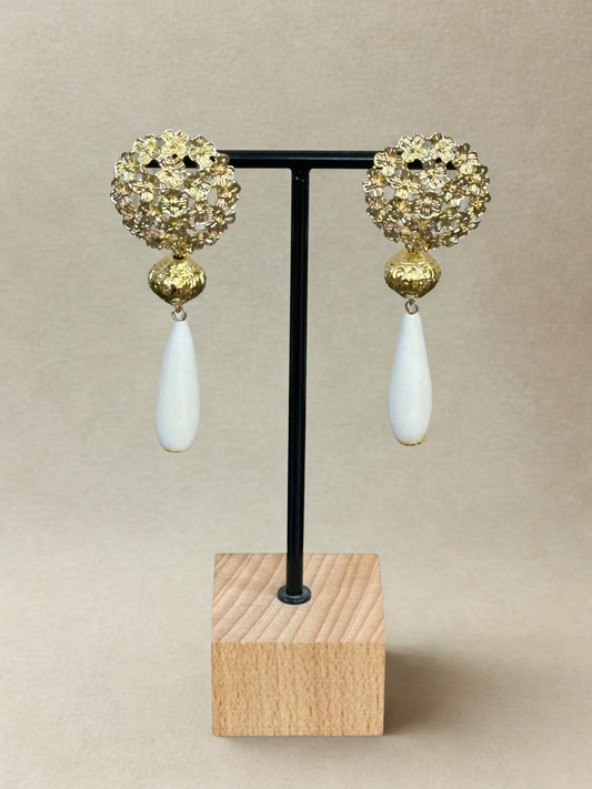 PENDIENTE SOL DE CORAL