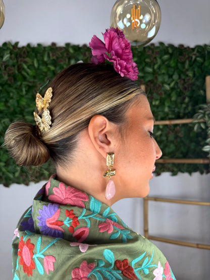 PENDIENTE LÁGRIMA IRREGULAR