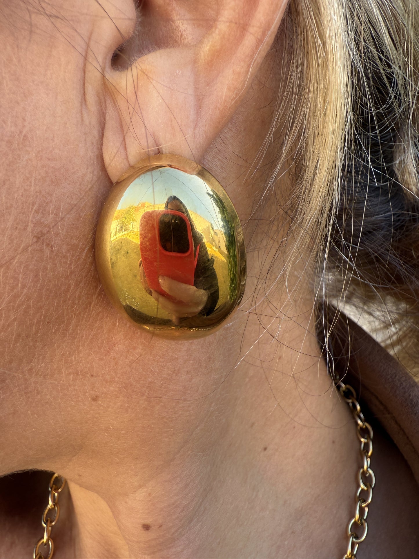 PENDIENTE OVALADO MAXI