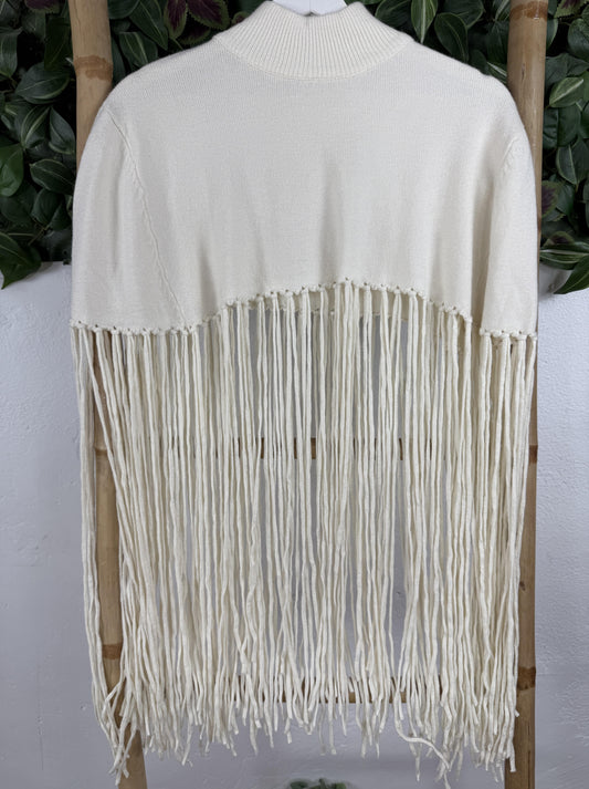 PONCHO CUELLO FLECOS
