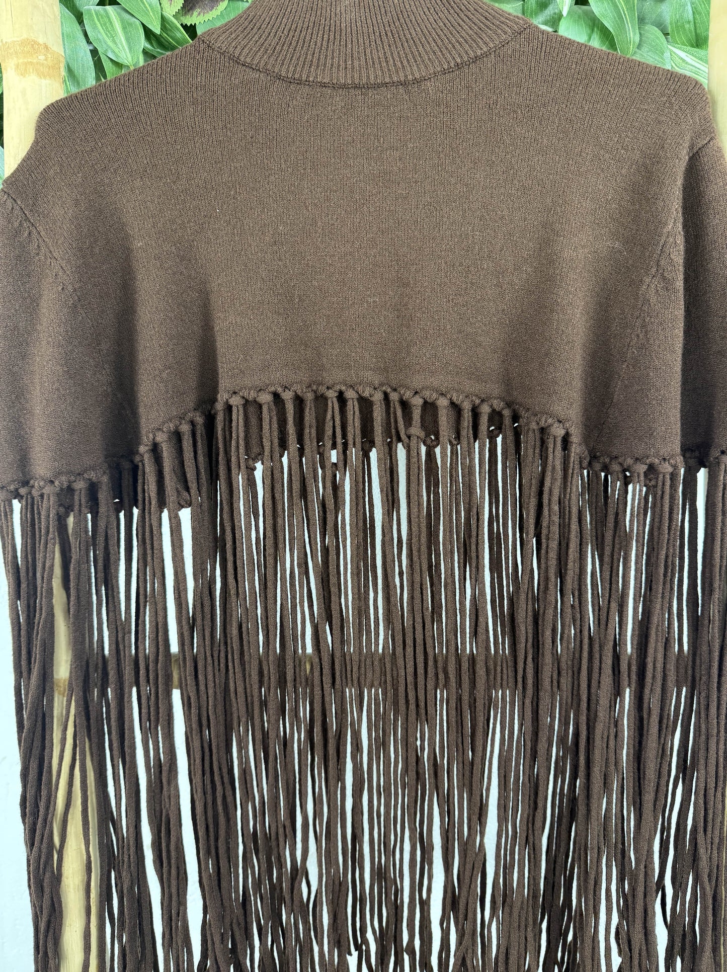 PONCHO CUELLO FLECOS