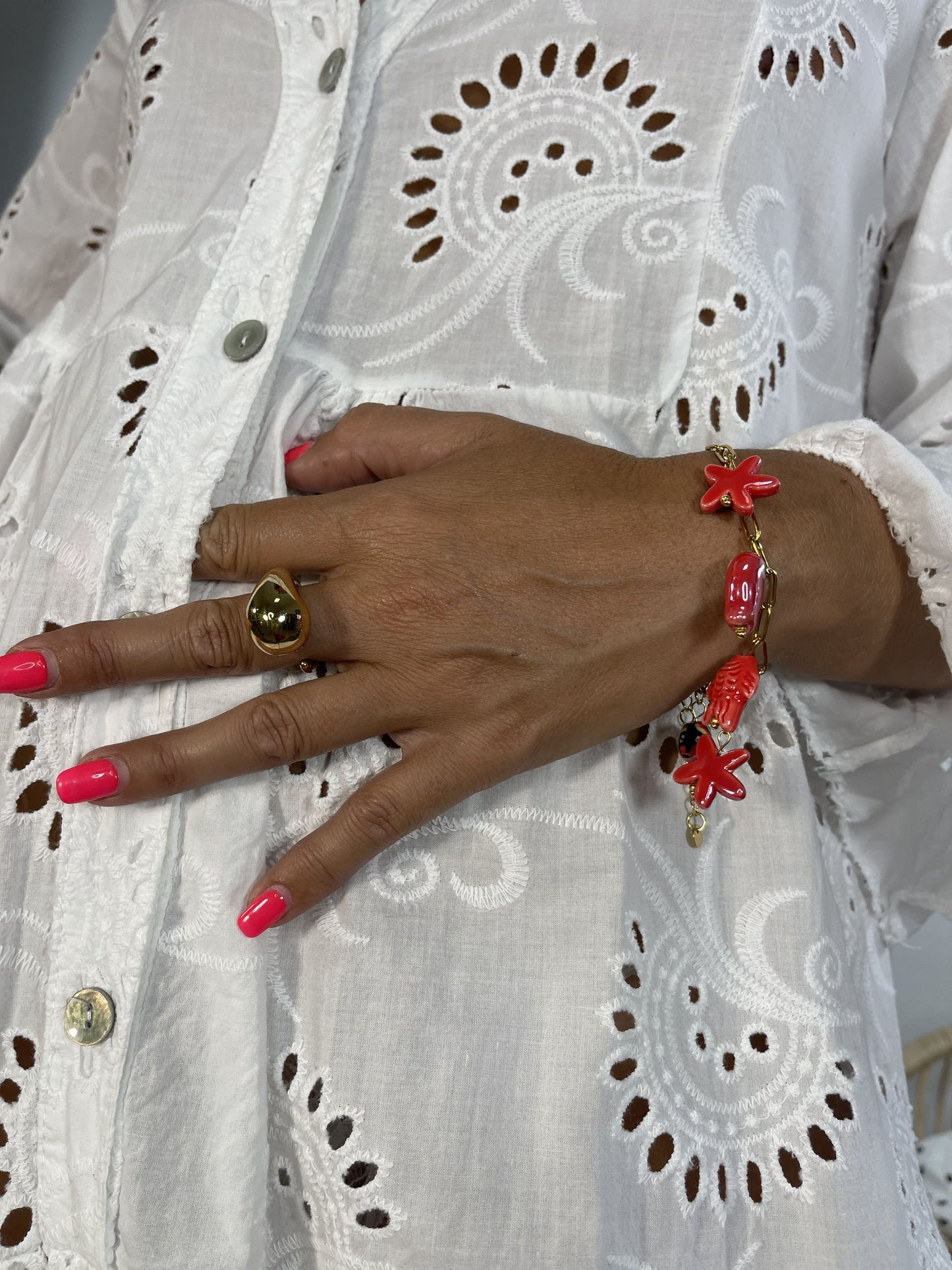 CERAMIC BEADS BRACELET