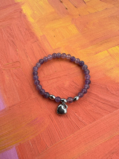 HEART STONE BRACELET