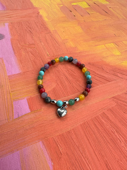 HEART STONE BRACELET