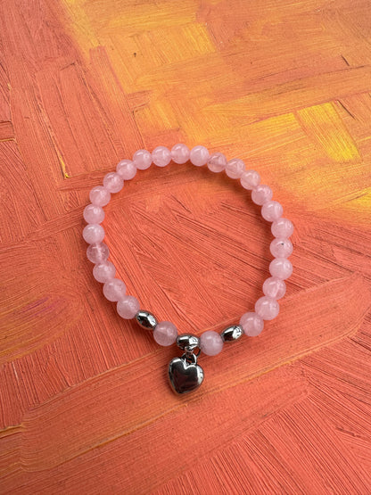 PULSERA PIEDRAS CORAZÓN