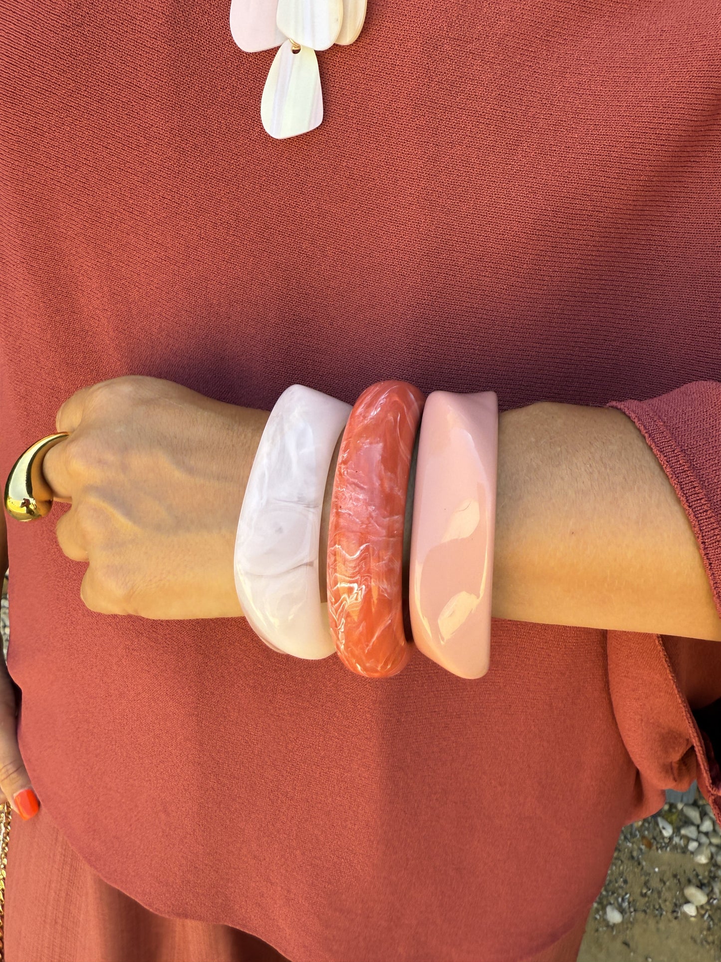 PULSERA ESPIRAL RESINA