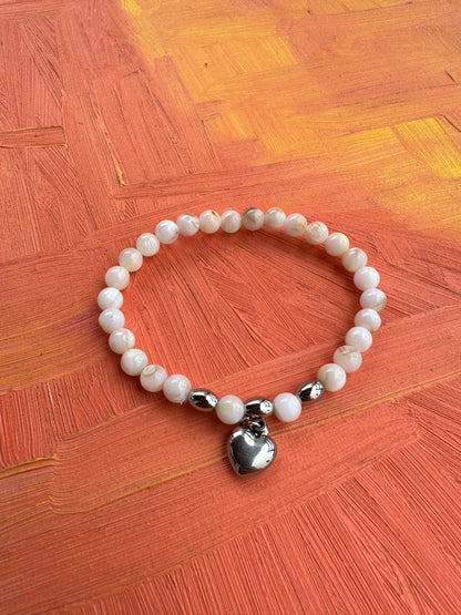 HEART STONE BRACELET