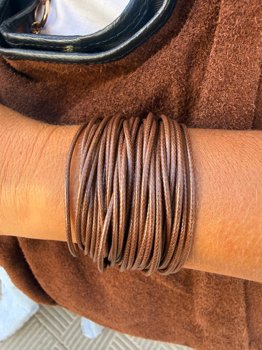PULSERA CORDONES POLIPIEL