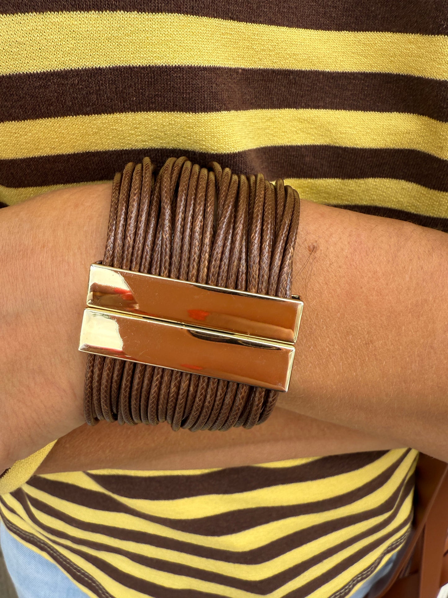 PULSERA CORDONES POLIPIEL