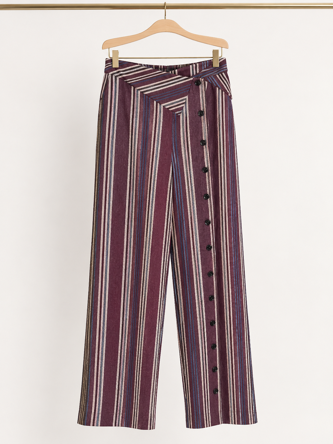 PANTALÓN PALAZZO ABOTONADO