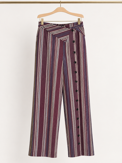 PANTALÓN PALAZZO ABOTONADO