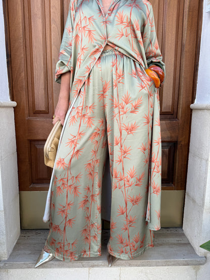 PANTALÓN SATINADO ESTAMPADO