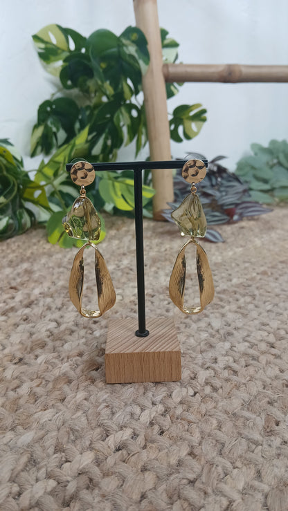 PENDIENTE LARGO CRISTAL