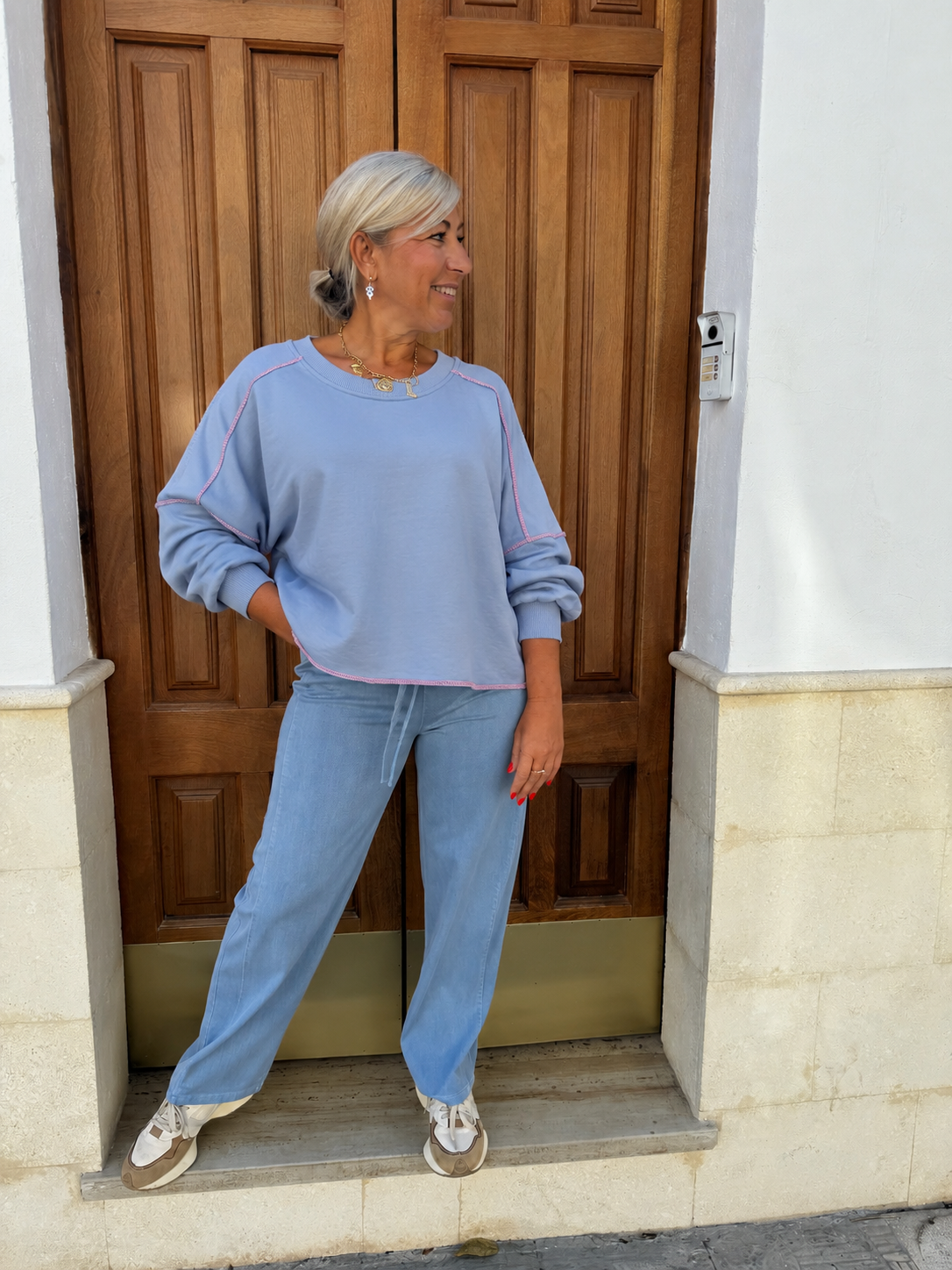 SUDADERA COSTURA