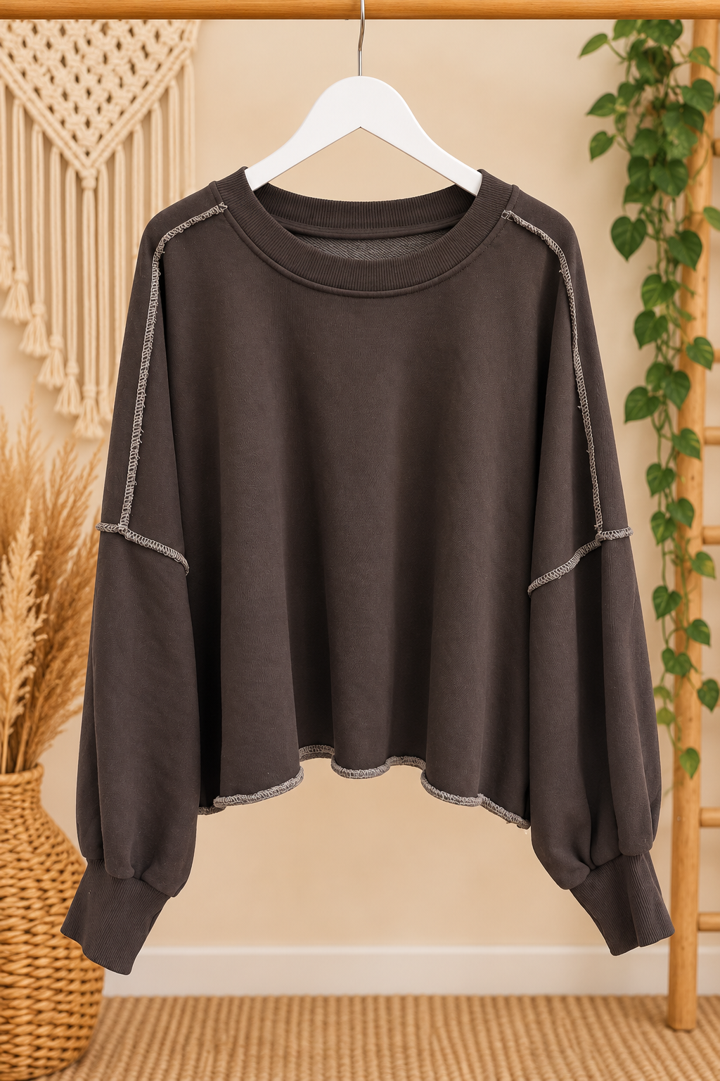SUDADERA COSTURA