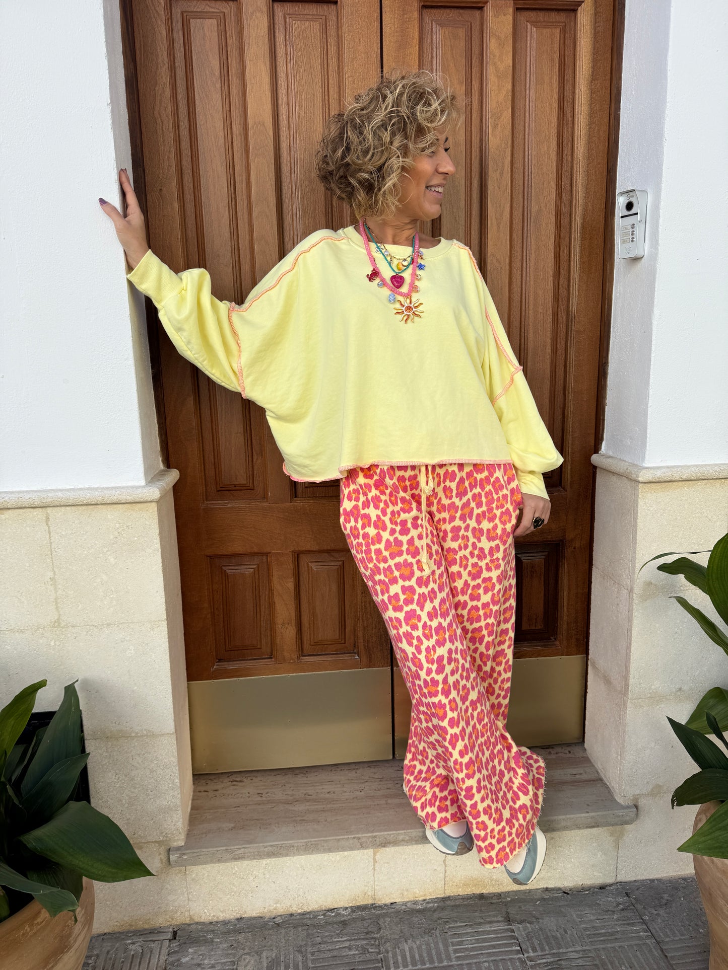 PANTALÓN ANIMAL PRINT FLUOR