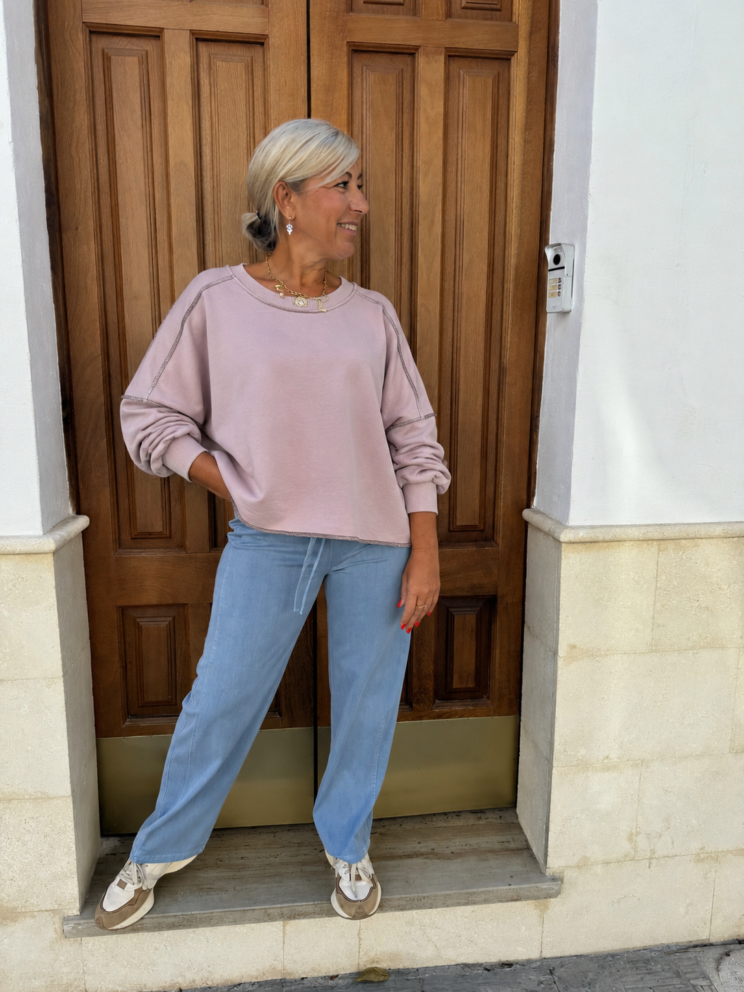 SUDADERA COSTURA