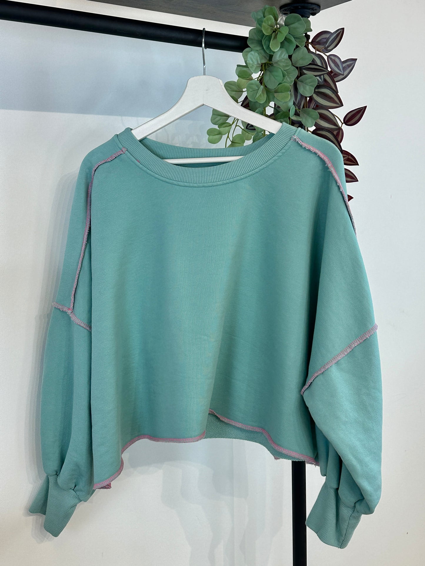 SUDADERA COSTURA