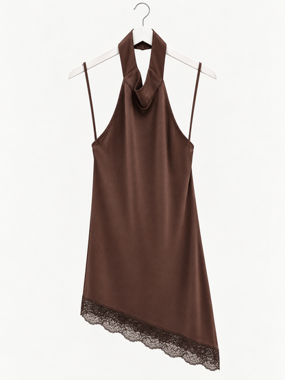 TOP HALTER LENCERO