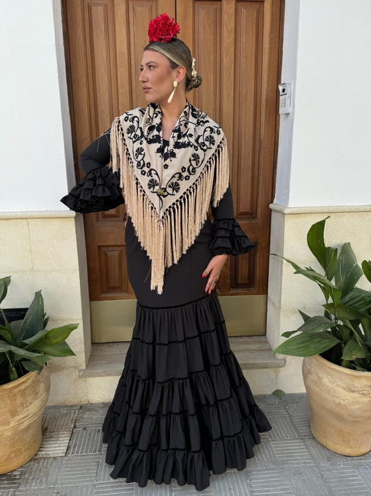 TRAJE CANASTERO LISO