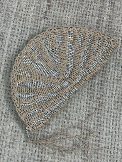 CARTERA DE MANO ABANICO