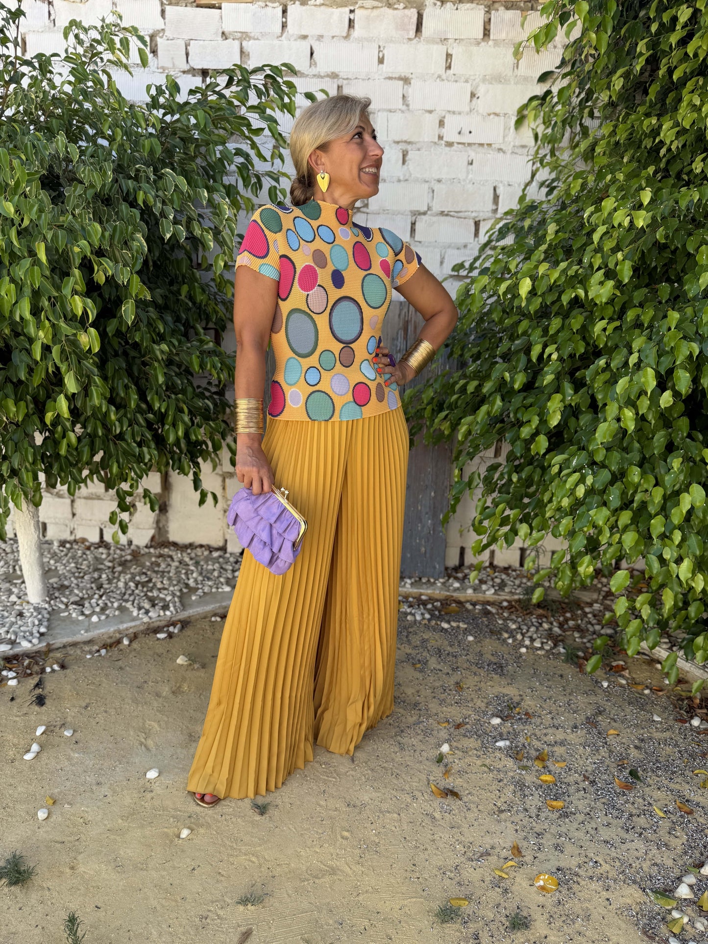 PANTALÓN ACORDEÓN LISO