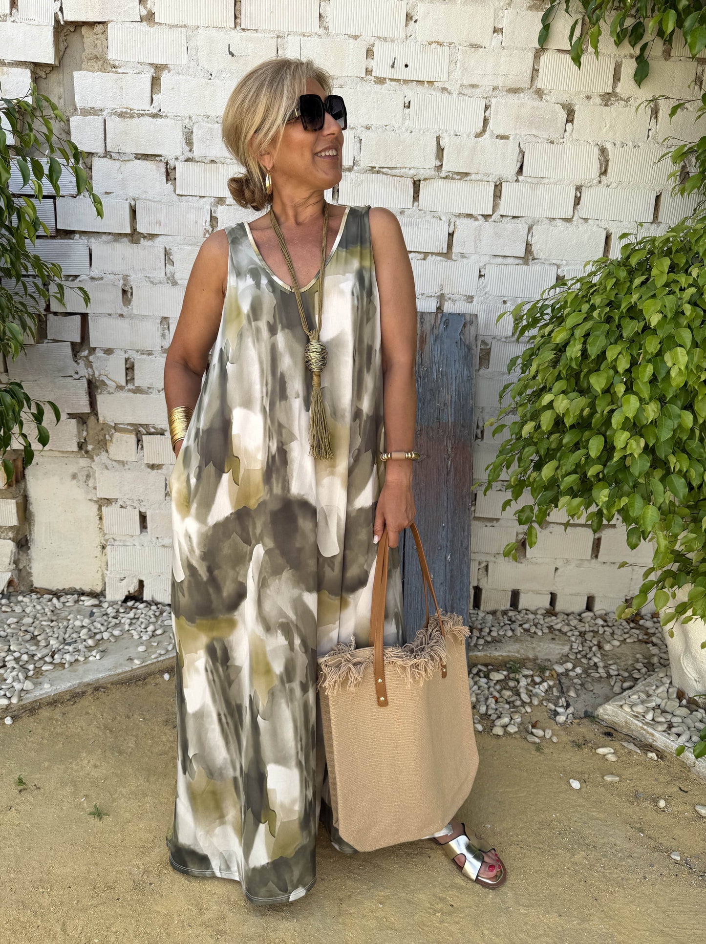VESTIDO ACUARELA TIRANTES
