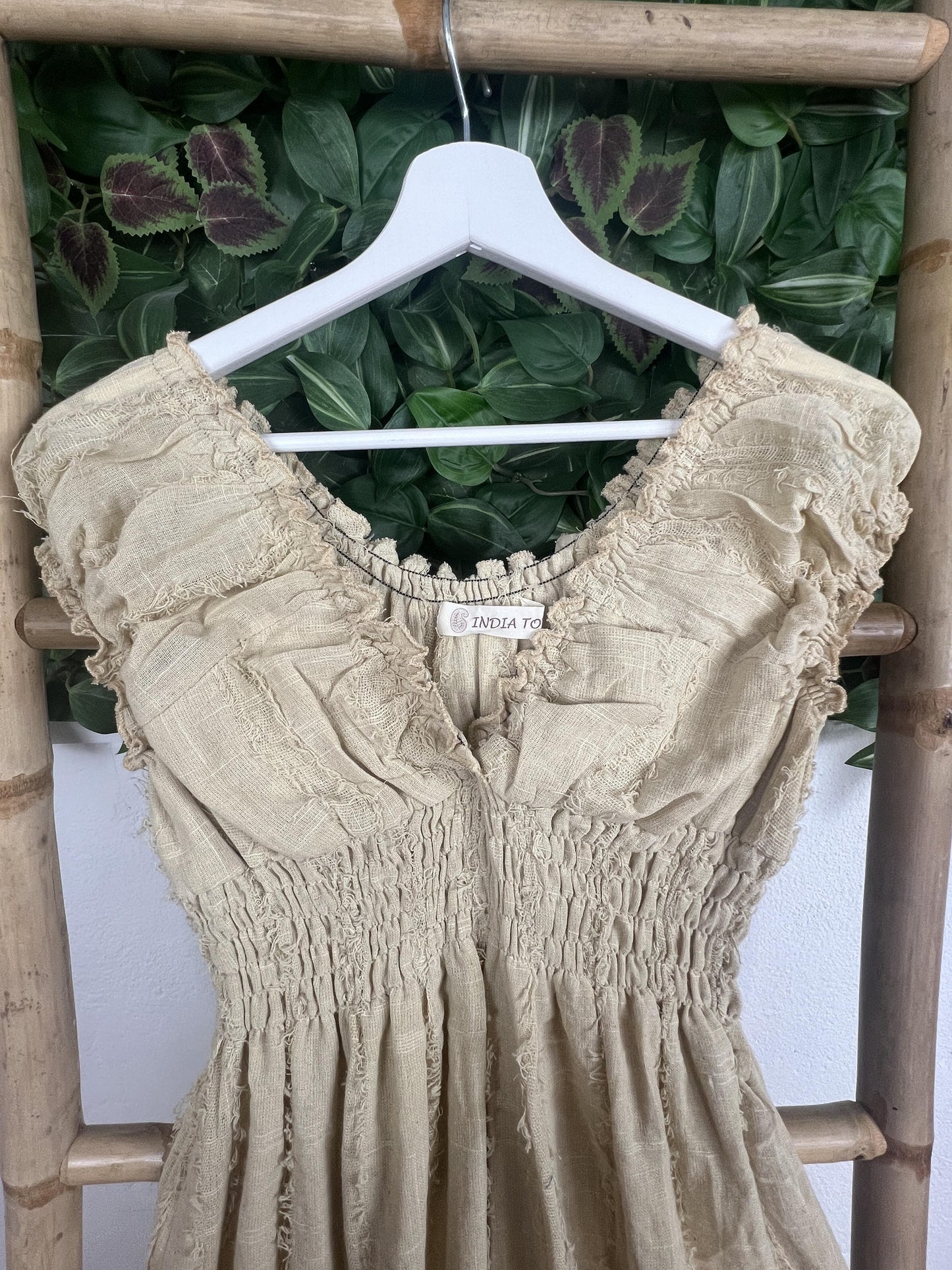 VESTIDO BAJO ÉTNICO