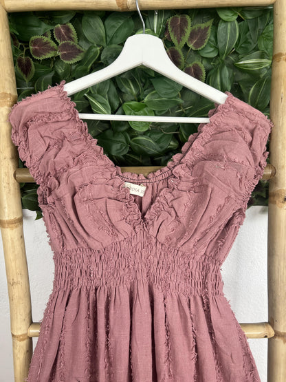 VESTIDO BAJO ÉTNICO