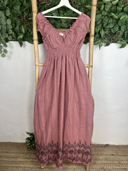 VESTIDO BAJO ÉTNICO